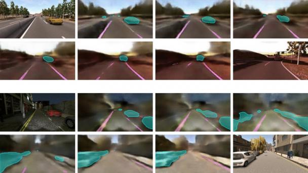 Multiple screen sensor perception